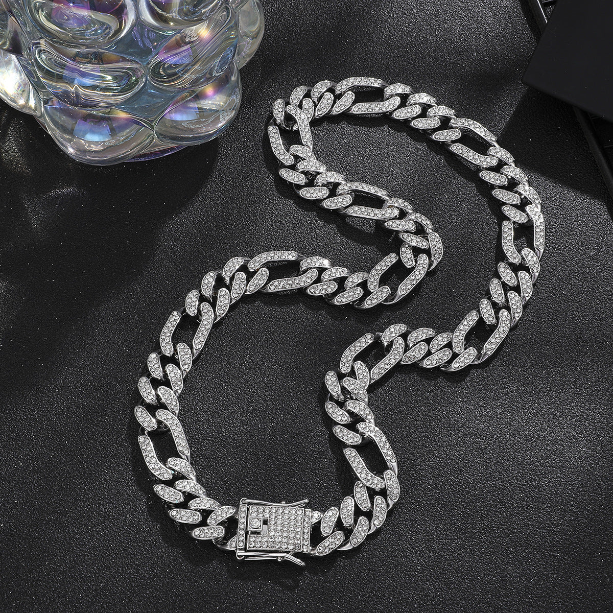 Diamond Men's Hip Hop Style Chunky Necklace